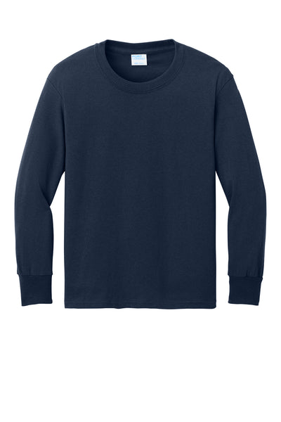 Port & Co Long Sleeve Core Cotton Tee