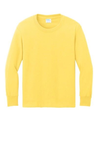 Port & Co Long Sleeve Core Cotton Tee