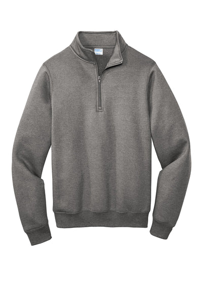 Port & Co Core Fleece 1/4-Zip Pullover Sweatshirt