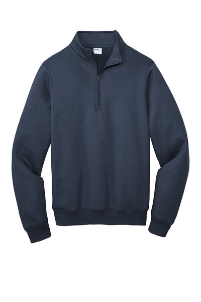 Port & Co Core Fleece 1/4-Zip Pullover Sweatshirt