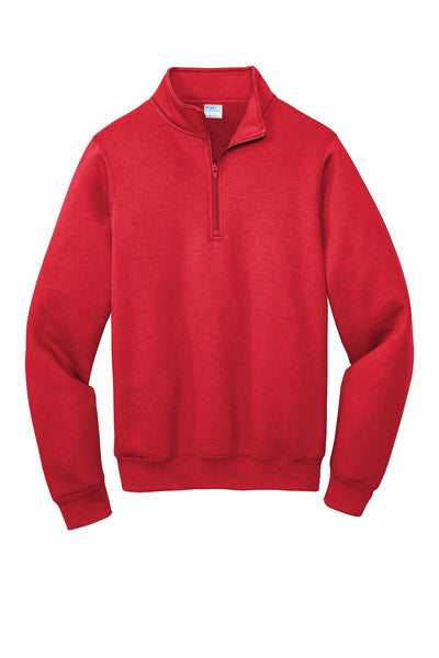 Port & Co Core Fleece 1/4-Zip Pullover Sweatshirt