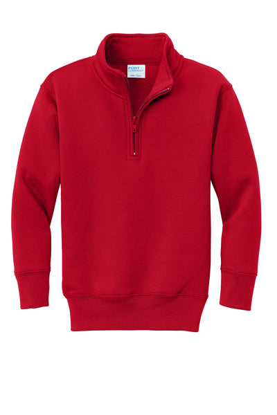 Port & Co Core Fleece 1/4-Zip Pullover Sweatshirt