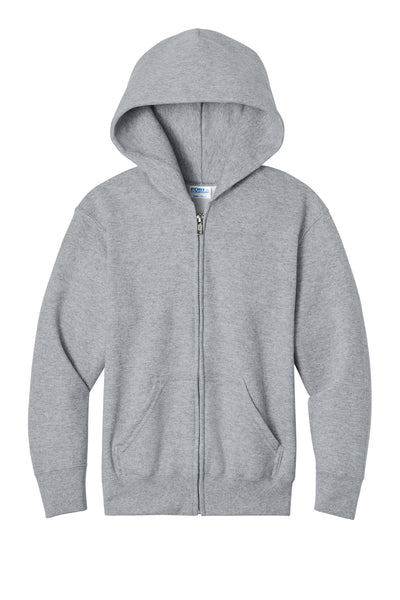 Port & Co Core Fleece Full-Zip Hooded Sweatshirt