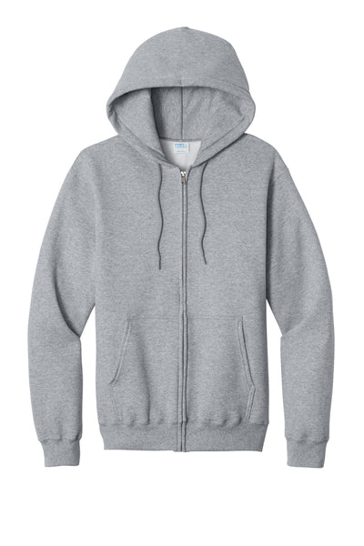 Port & Co Core Fleece Full-Zip Hooded Sweatshirt