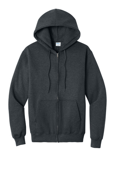 Port & Co Core Fleece Full-Zip Hooded Sweatshirt
