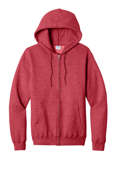 Port & Co Core Fleece Full-Zip Hooded Sweatshirt