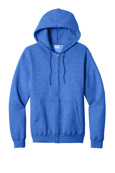 Port & Co Core Fleece Full-Zip Hooded Sweatshirt
