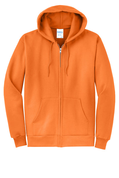 Port & Co Core Fleece Full-Zip Hooded Sweatshirt
