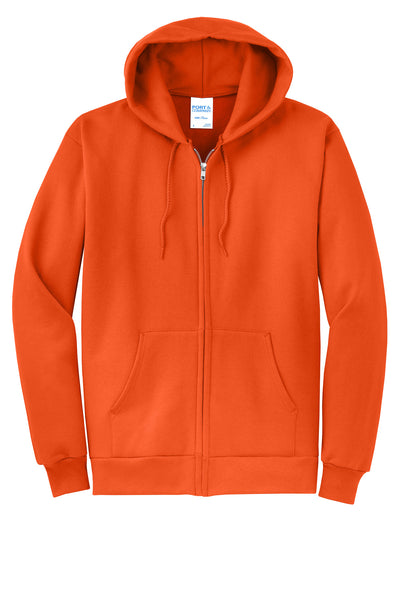 Port & Co Core Fleece Full-Zip Hooded Sweatshirt