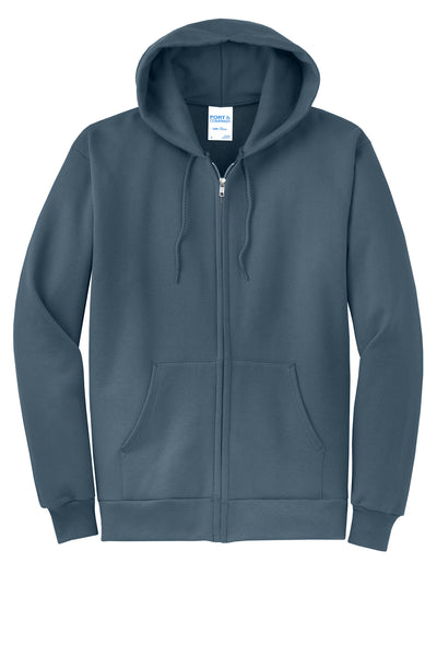 Port & Co Core Fleece Full-Zip Hooded Sweatshirt