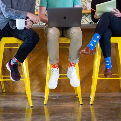 Custom Dress Crew Socks (Made in America)