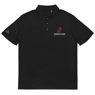 William Jewell Wrestling adidas Performance Polo Shirt