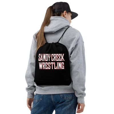 Sandy Creek Wrestling All-Over Print Drawstring Bag