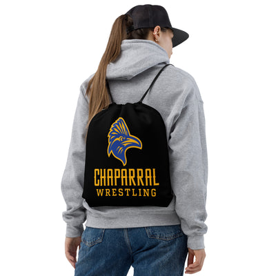 Chaparral High School Wrestling All-Over Print Drawstring Bag