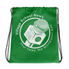 The Village School Broadcast Drawstring bag