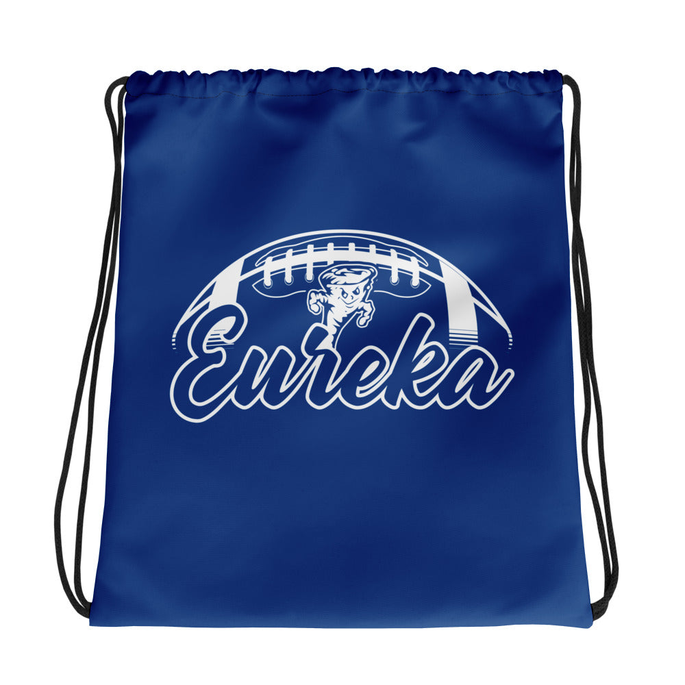 Eureka Football Rush All-Over Print Drawstring Bag