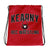 Kearny Rec Wrestling All-Over Print Drawstring Bag