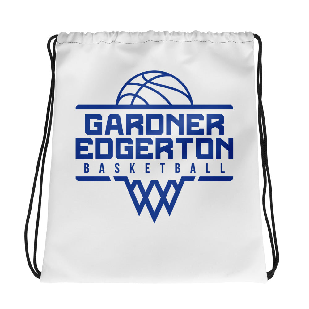 Gardner Edgerton Girl's Basketball All-Over Print Drawstring Bag