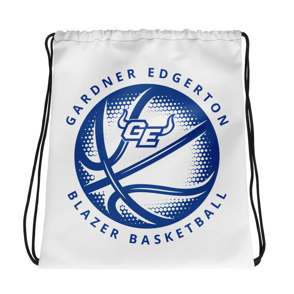 Gardner Edgerton Girl's Basketball All-Over Print Drawstring Bag