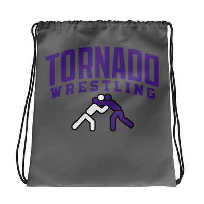 Susan B. Anthony Middle School Wrestling All-Over Print Drawstring Bag