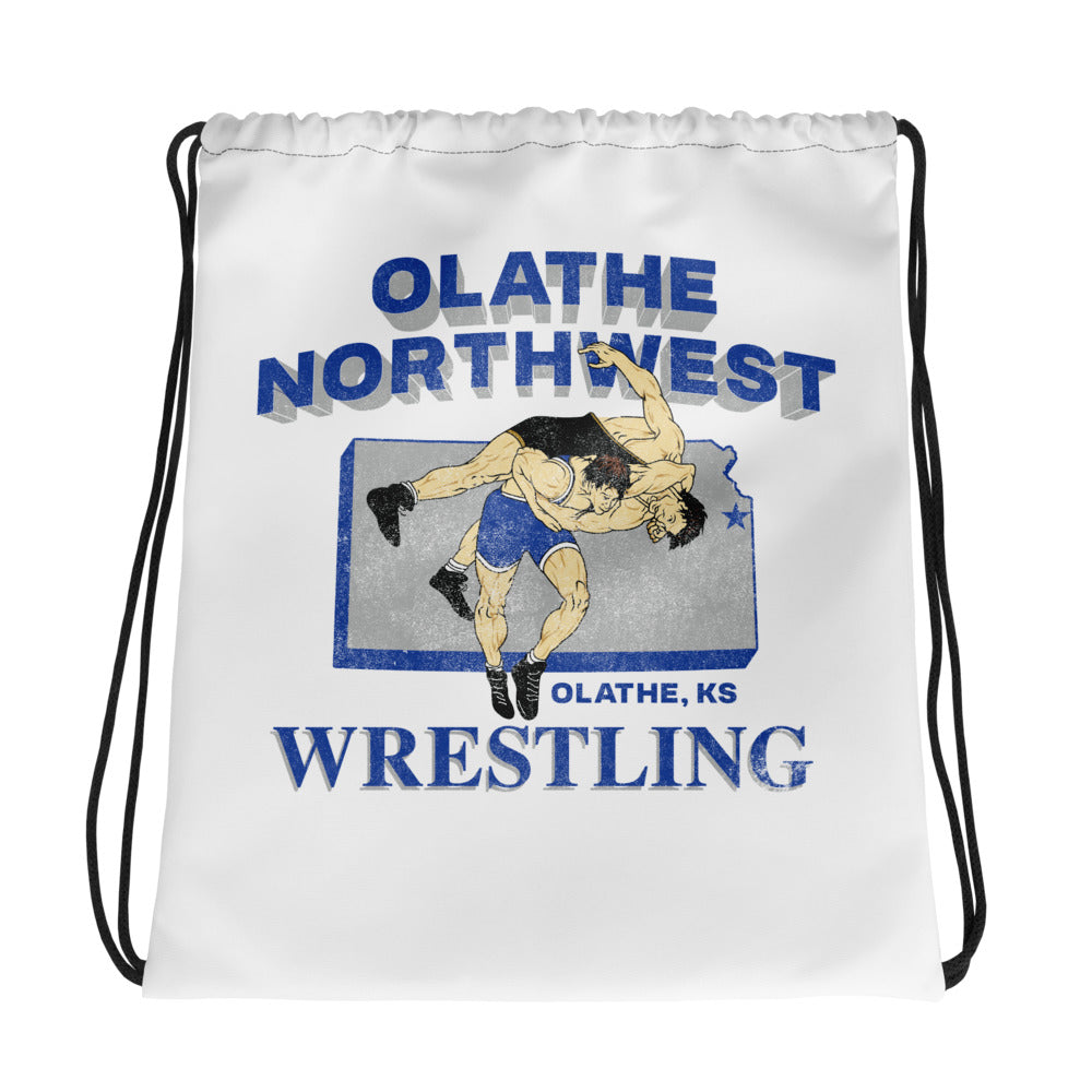 Olathe Northwest  All-Over Print Drawstring Bag