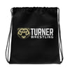 Turner Wrestling Club All-Over Print Drawstring Bag