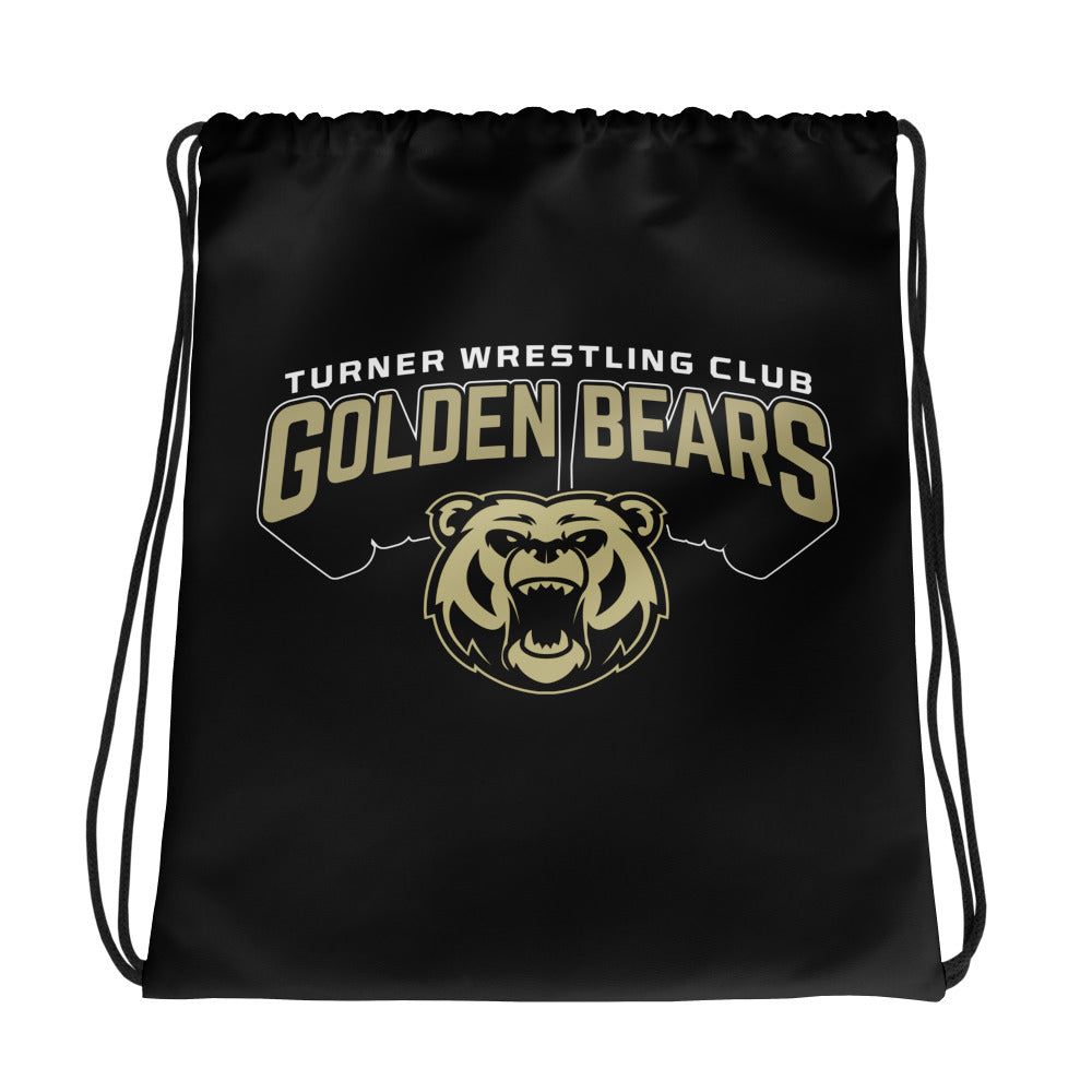 Turner Wrestling Club All-Over Print Drawstring Bag