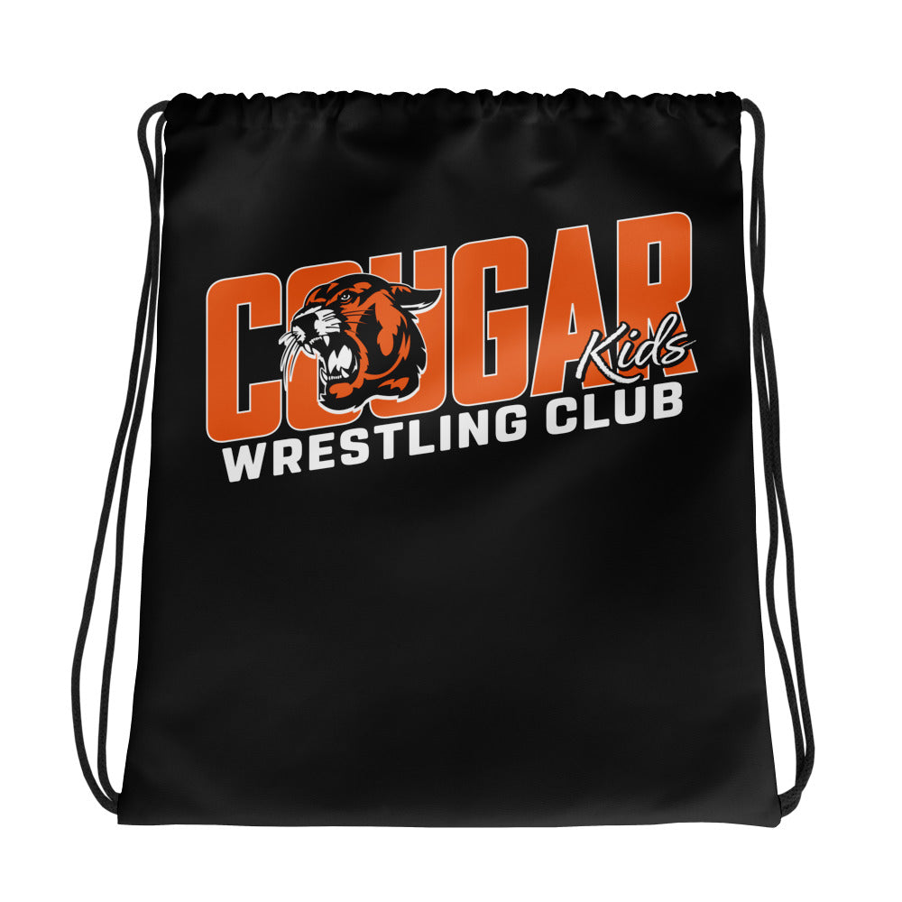 Shawnee Mission Northwest Wrestling All-Over Print Drawstring Bag