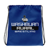 Washburn Rural Wrestling Drawstring bag