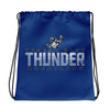 Topeka Blue Thunder Wrestling Drawstring bag