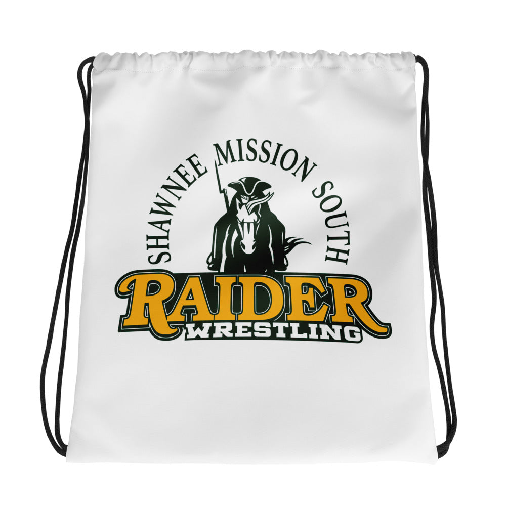 Raider Wrestling Club Drawstring bag