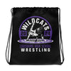 Louisburg High School Wrestling Drawstring bag