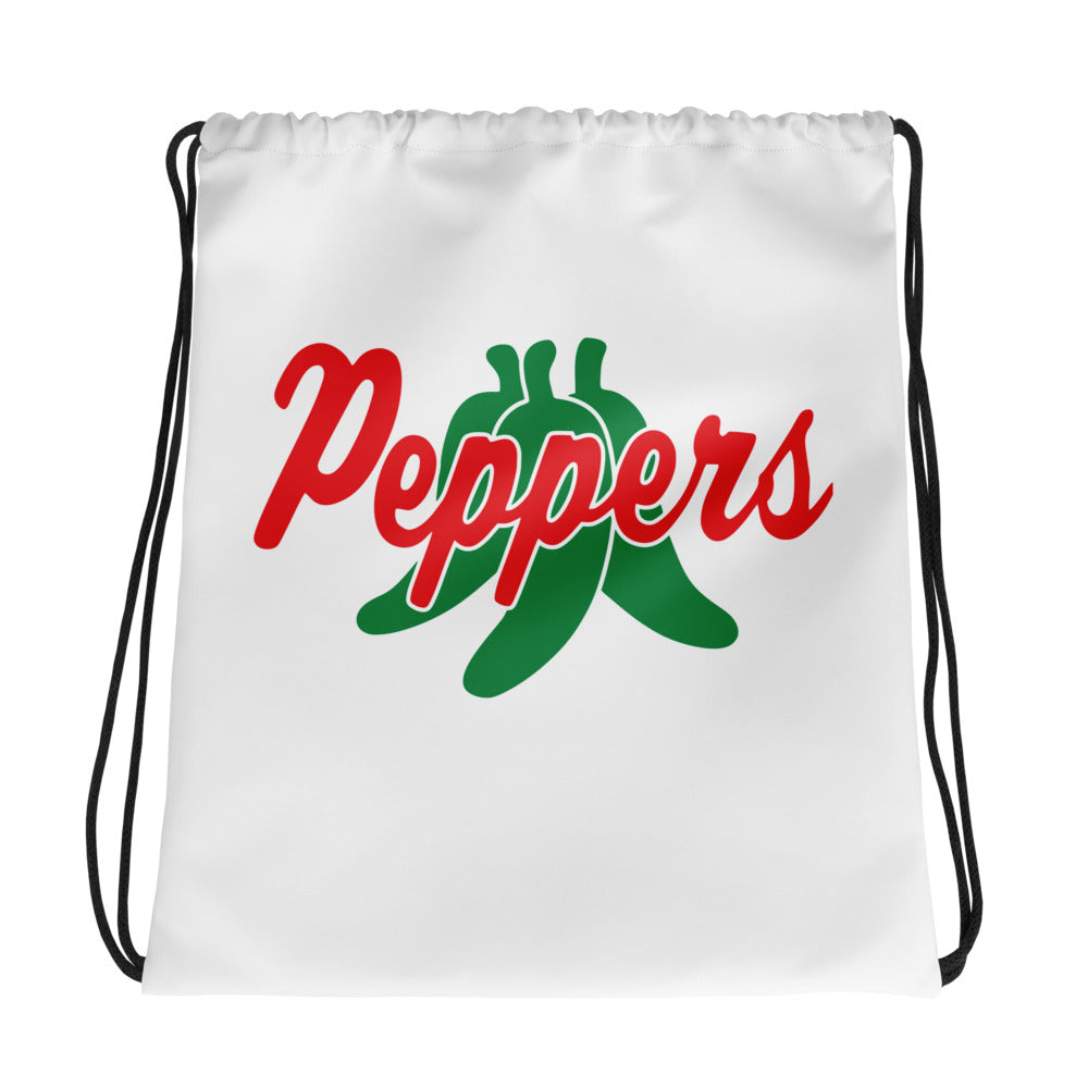Peppers Softball Drawstring bag
