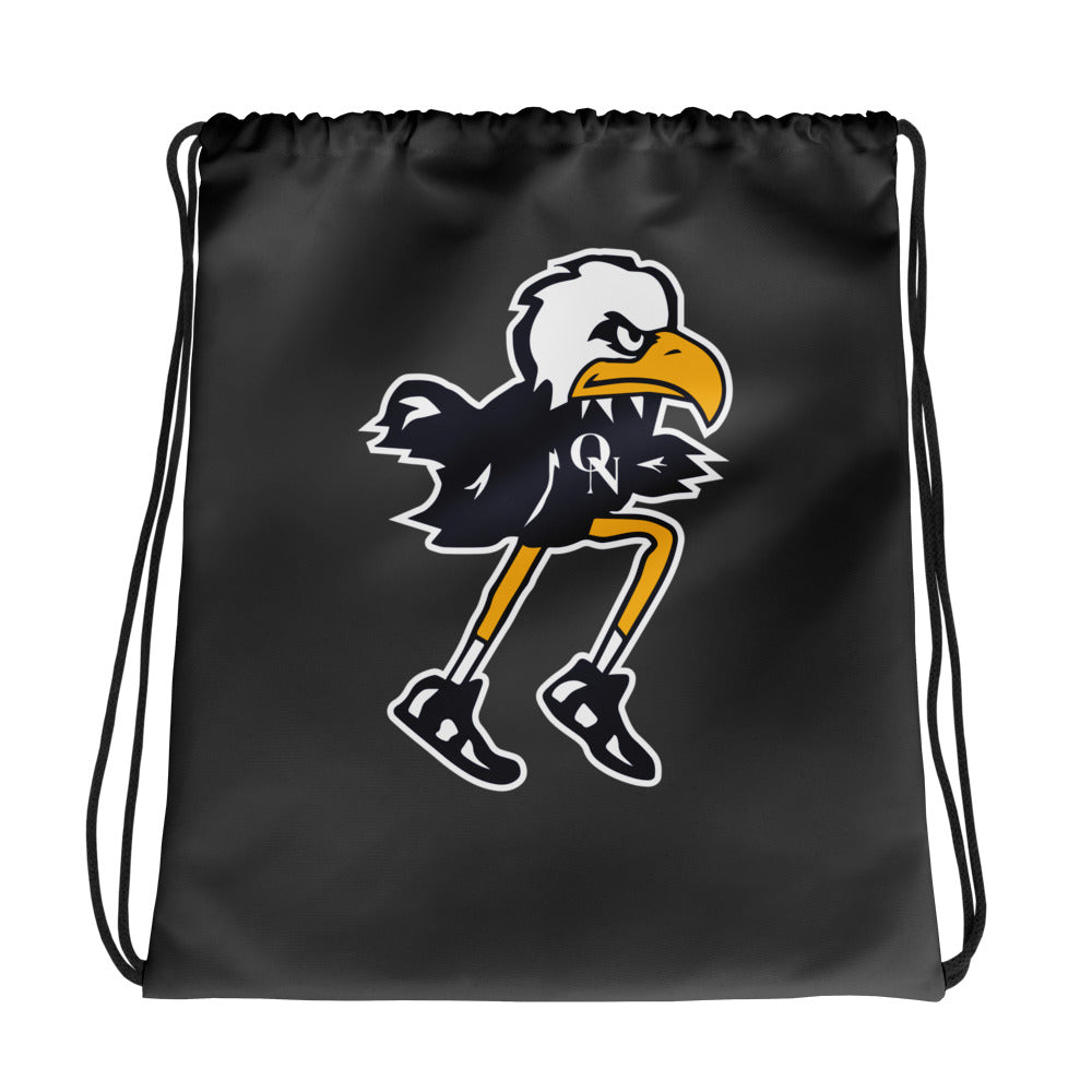 Olathe North Track & Field Mascot Drawstring bag