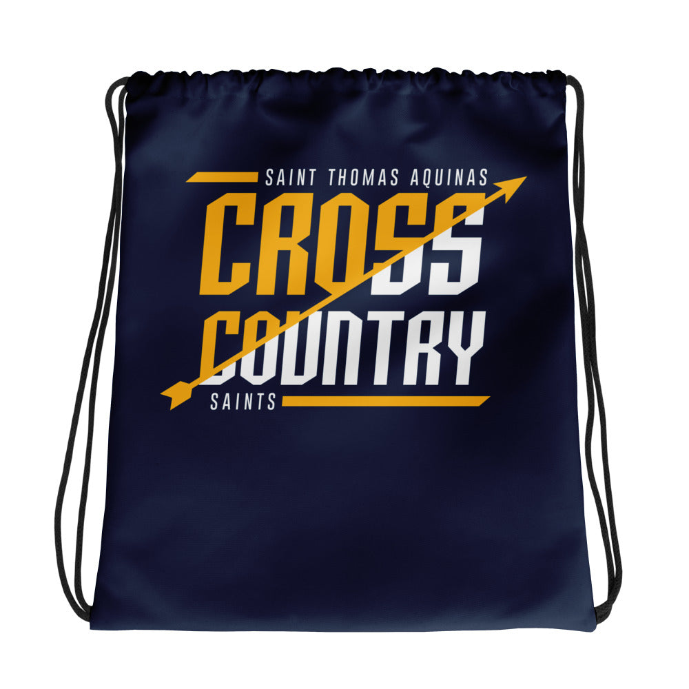 2024 Team STA XC All-Over Print Drawstring Bag