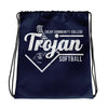 Colby Community College Softball All-Over Print Drawstring Bag