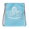 Colby Community College Softball All-Over Print Drawstring Bag