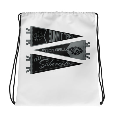 Summit Trail Middle School Football All-Over Print Drawstring Bag