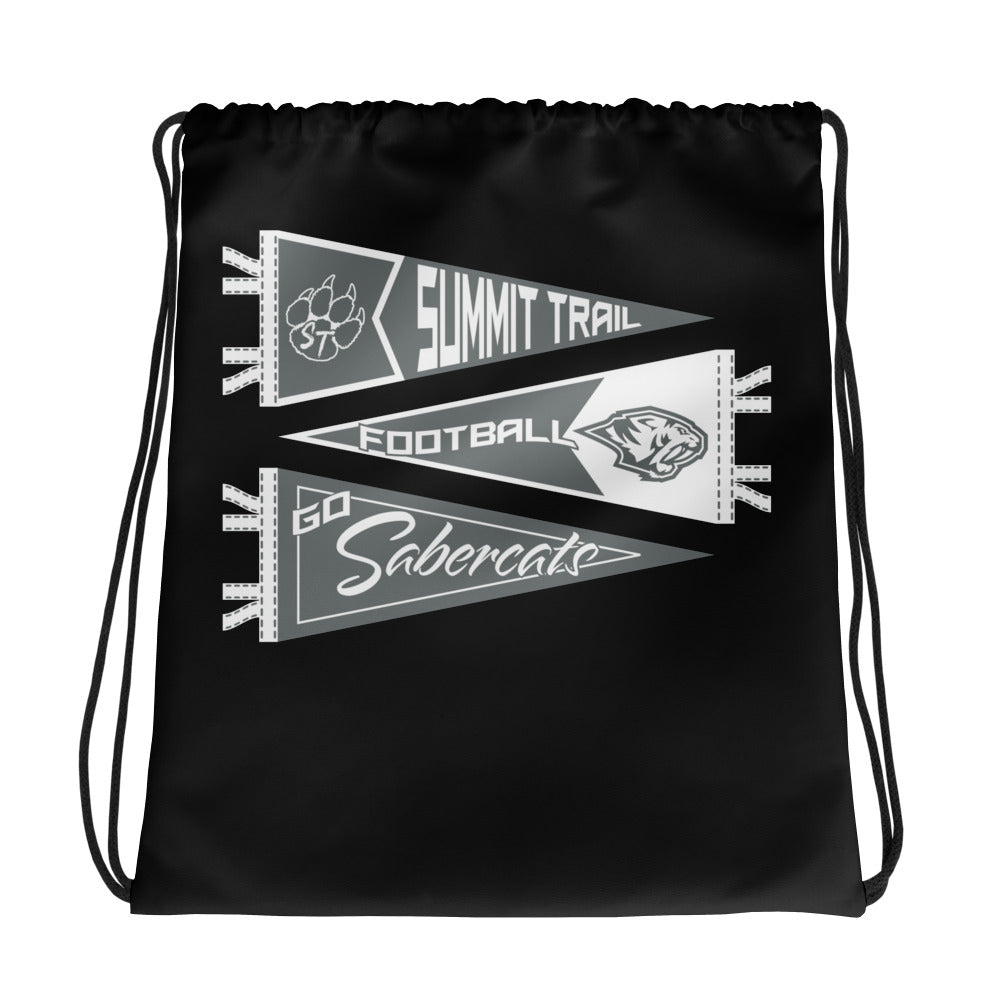 Summit Trail Middle School Football All-Over Print Drawstring Bag