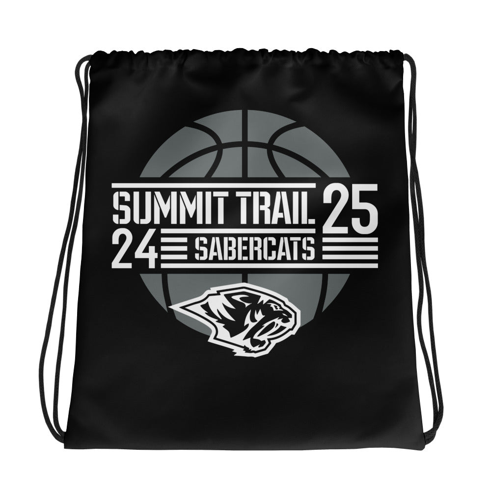 Summit Trail Middle School Basketball All-Over Print Drawstring Bag