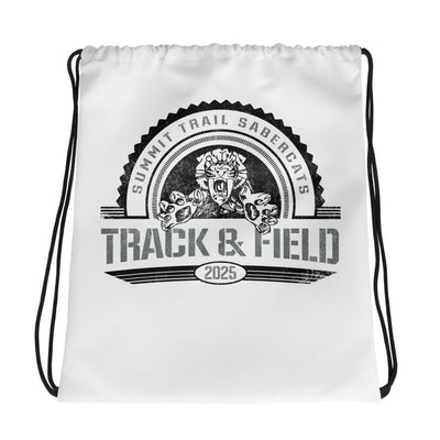 Summit Trail Middle School Track & Field All-Over Print Drawstring Bag