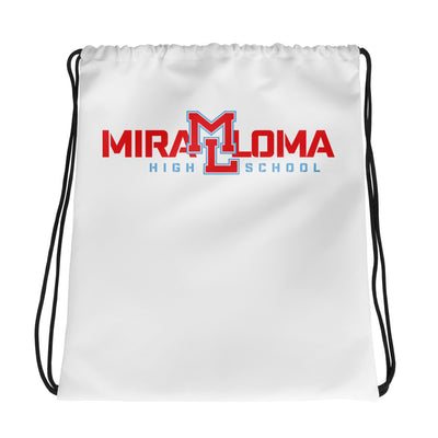 Mira Loma High School  All-Over Print Drawstring Bag