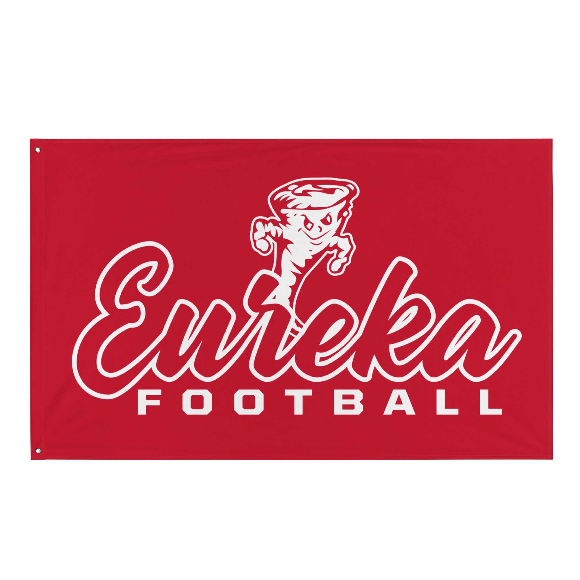 Eureka Football Bold All-Over Print Flag