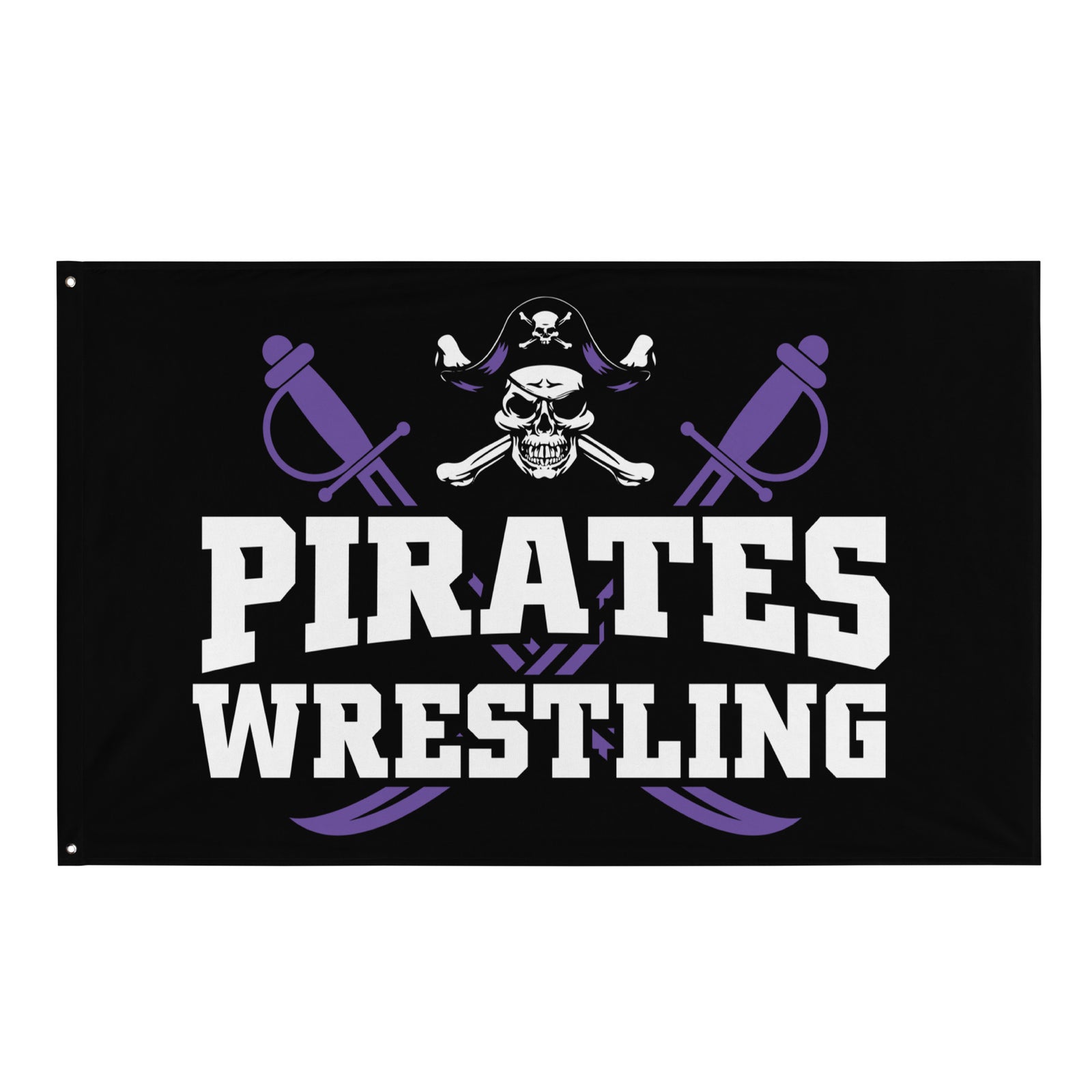 Piper Wrestling Club All-Over Print Flag