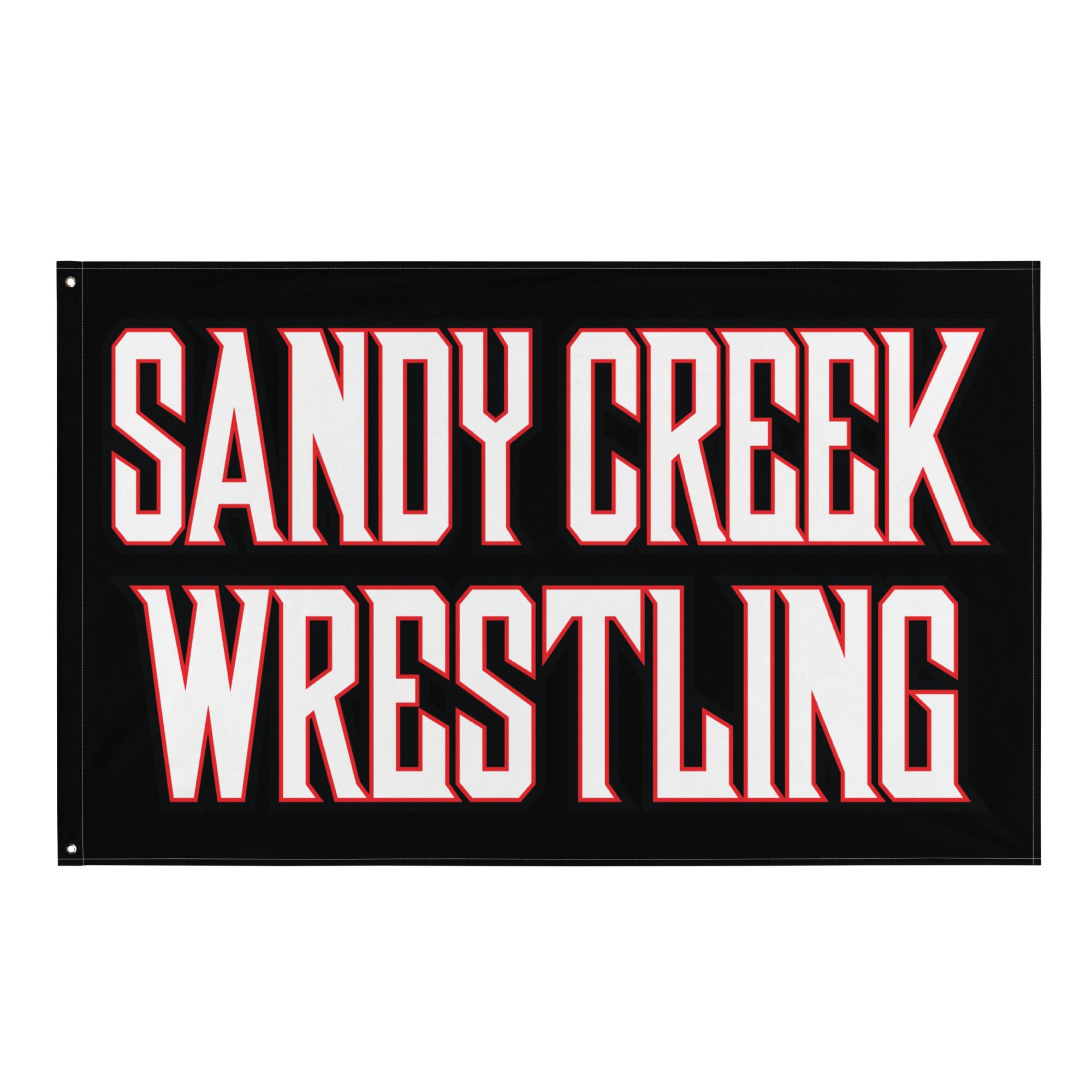 Sandy Creek Wrestling All-Over Print Flag