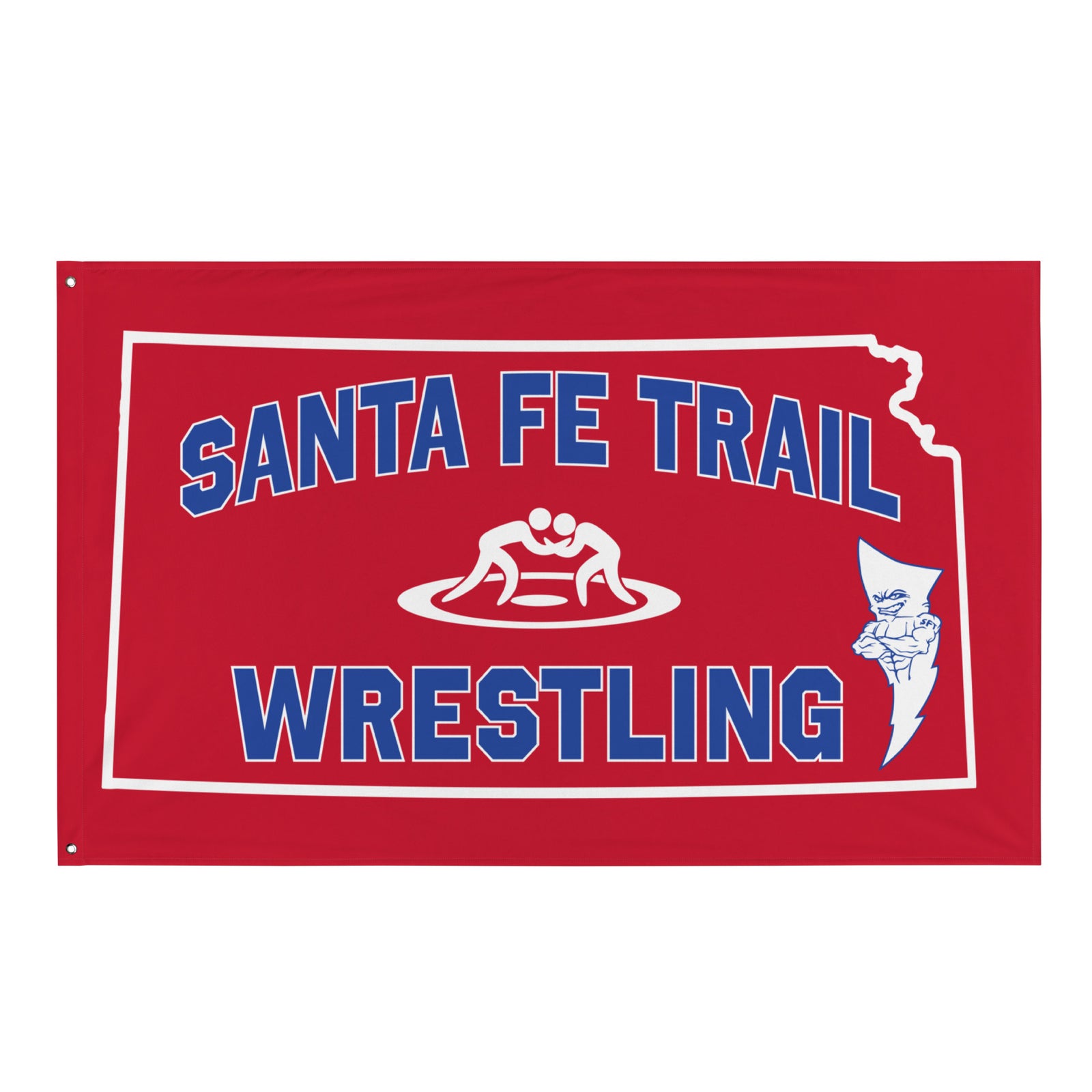 Santa Fe Trail Wrestling Red Flag