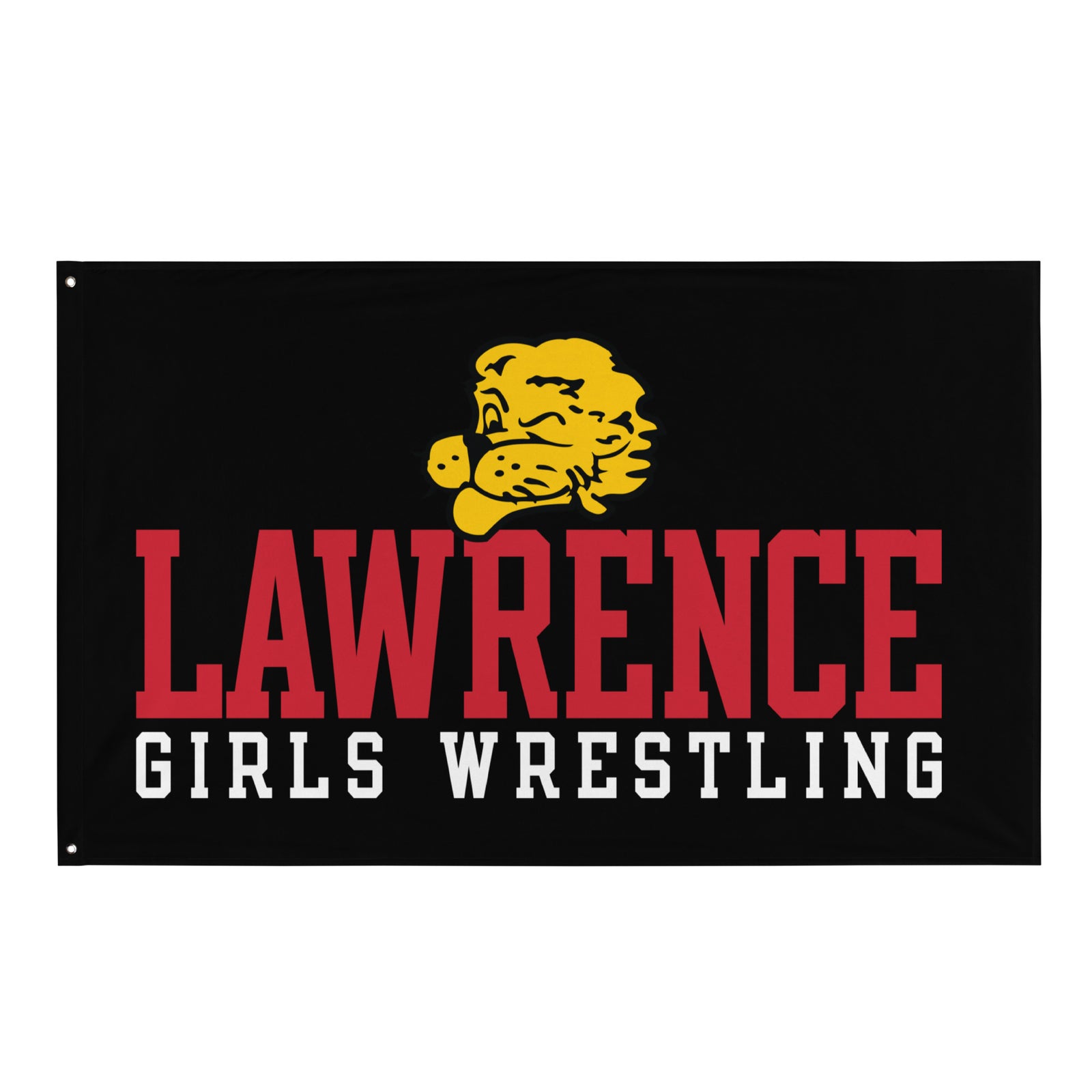 Lawrence Girls Wrestling  All-Over Print Flag