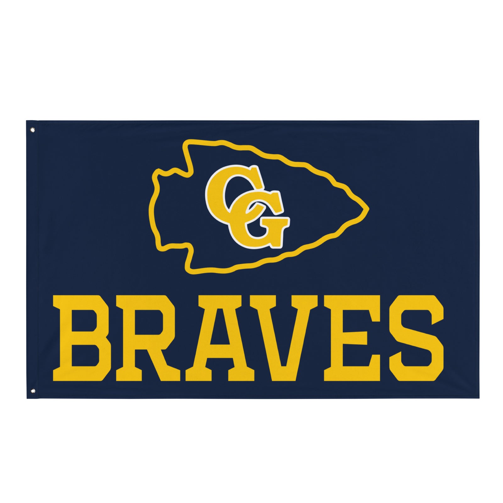 Council Grove Wrestling All-Over Print Flag