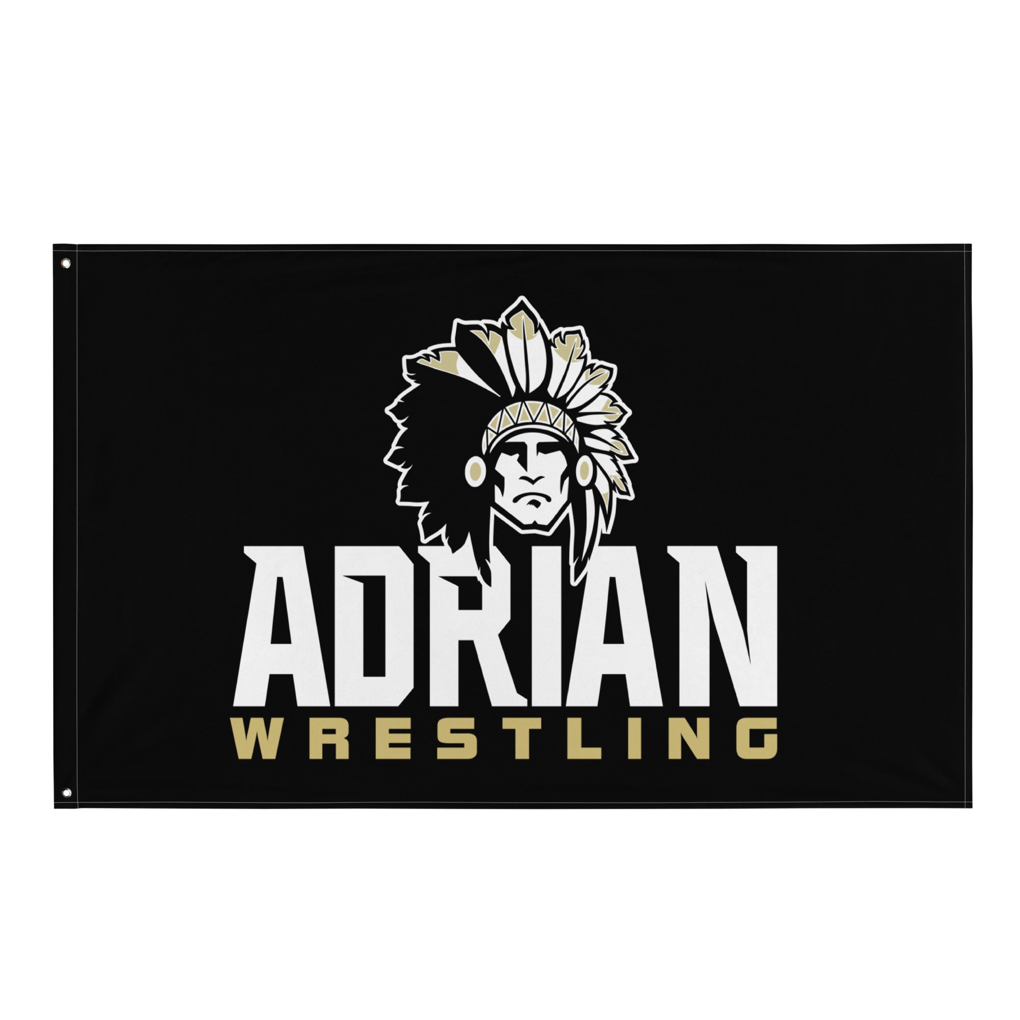 Adrian Wrestling  All-Over Print Flag