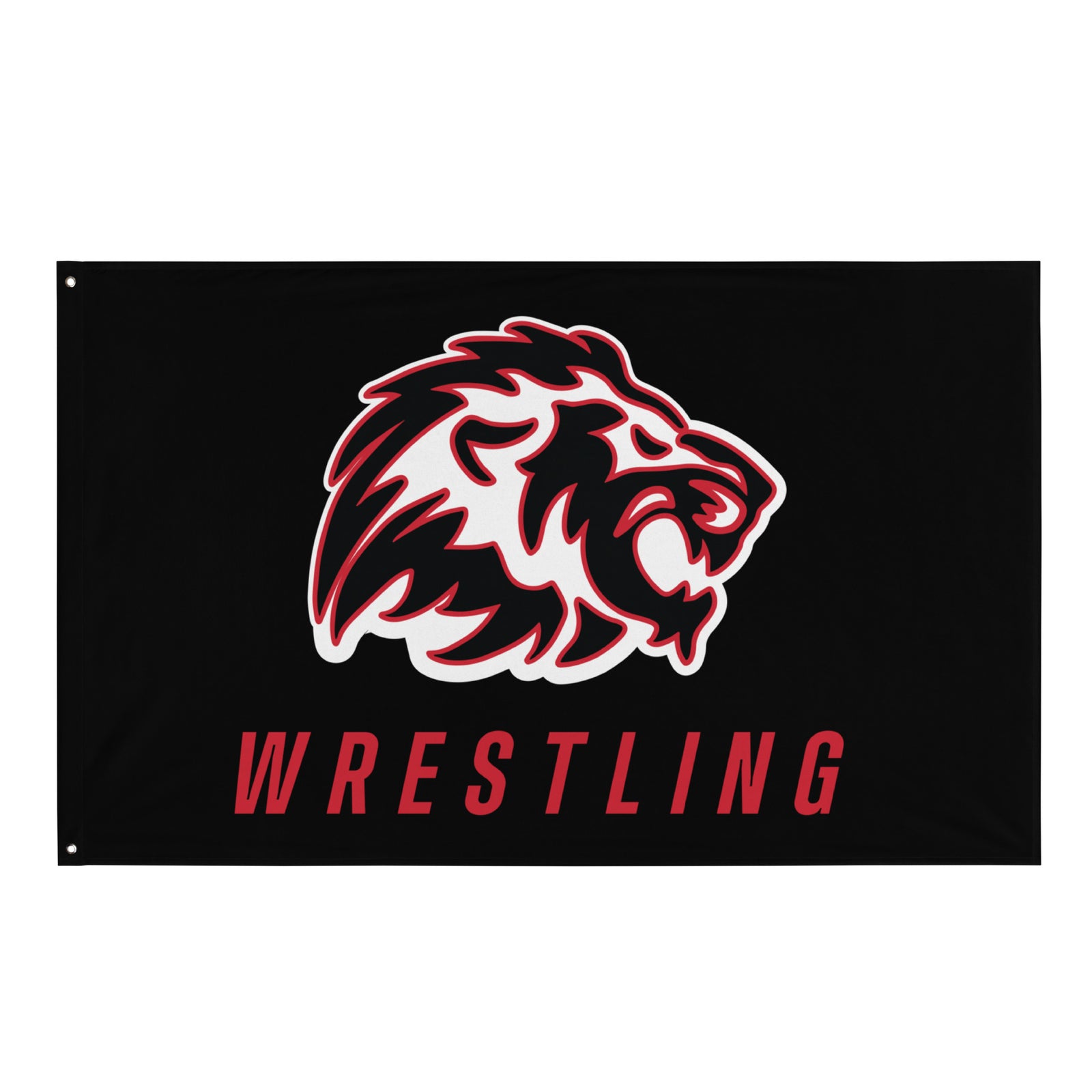 Lansing Wrestling  All-Over Print Flag